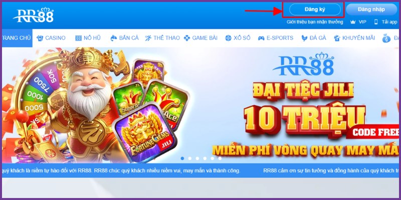 Bet thủ truy cập đúng trang nhà cái